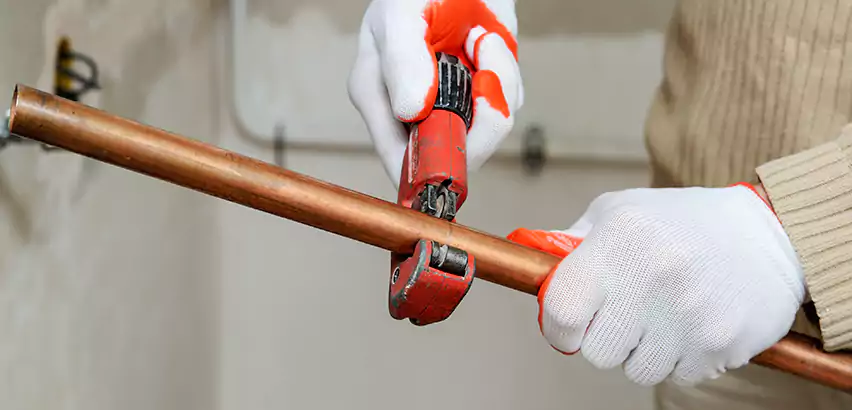 Temporary Copper Pipe Repair Providence, RI